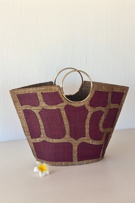 Sac Corail - sélection by Mastera - grenat