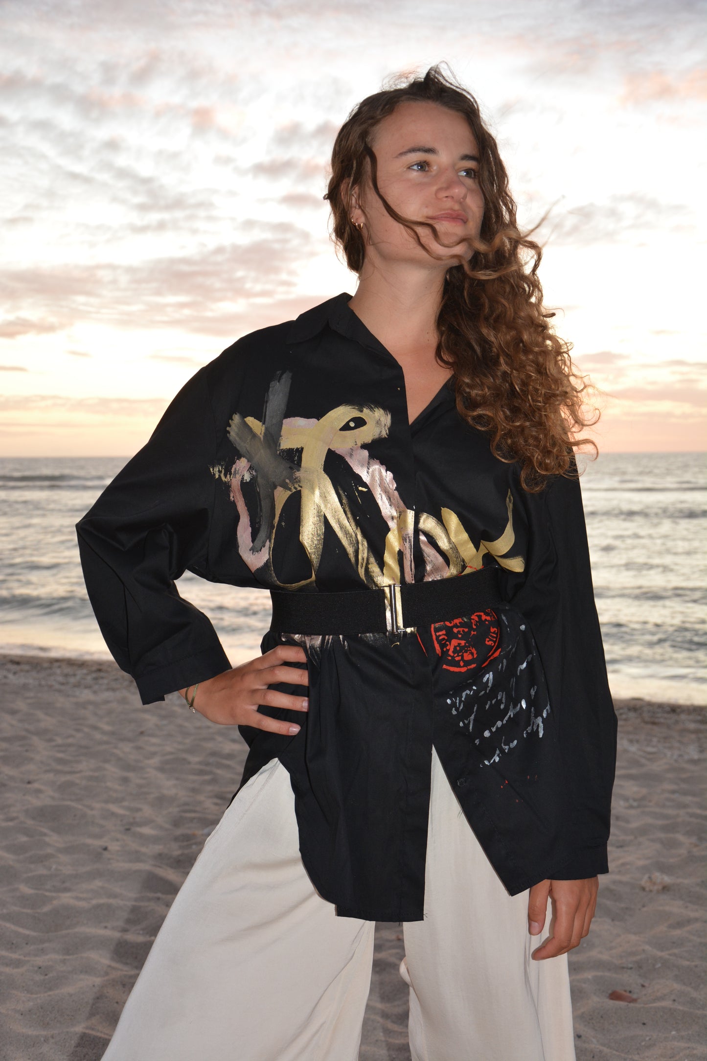 Chemise Sable Noir by JA.VA